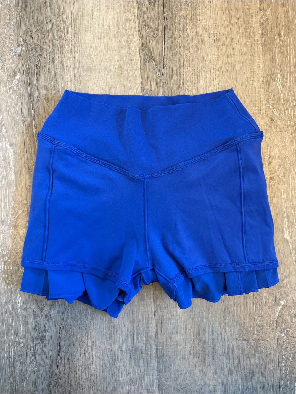 OFFLINE By Aerie Real Me Pleated Flowy Running Short - Picture 5 of 8